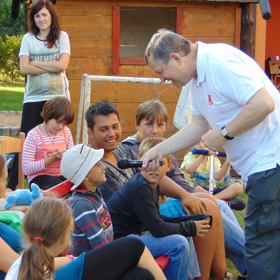 Václav Faltus patří mezi naše přední imitátory.