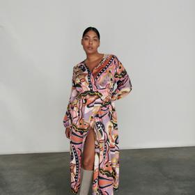 Šaty s vázáním. RESERVED, 1799 Kč