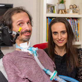 Vladimír trpí nemocí ALS, přesto si zachovává optimistického ducha.