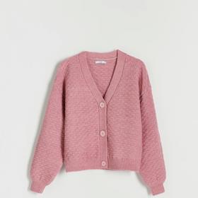 Pudrově růžový kardigan s příměsí vlny. RESERVED, 899 Kč