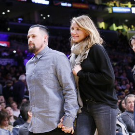 Cameron Diaz se svým manželem, o sedm let mladším hudebníkem Benji Maddenem.