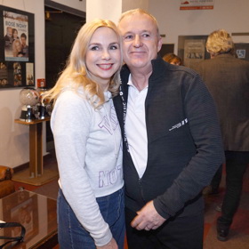 Herečka Jaroslava Stránská se svým manželem Pavlem Hollitzerem.