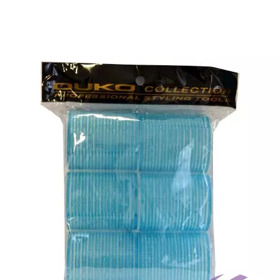 Samodržící natáčky na vlasy se suchým zipem, který slouží k uchycení pramenu vlasu. DUKO, 88 Kč