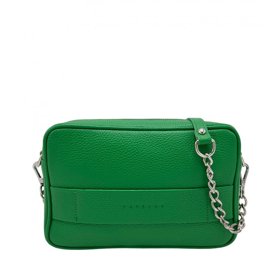 Elegantní variabilní zelená malá kabelka české výroby z kvalitní hovězí kůže. FACEBAG, 3090 Kč