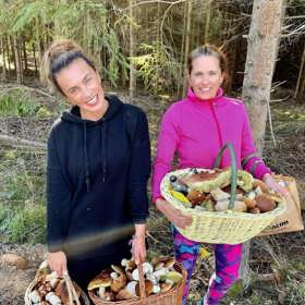 Neméně úspěšná byla v lese herečka Alice Bendová.