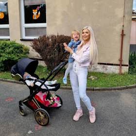 Letos šla Lilinka poprvé do školky.