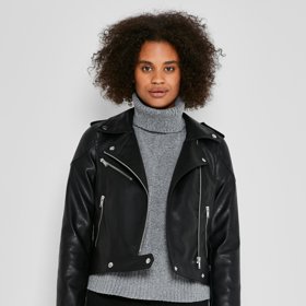 Černý koženkový křivák. NOISY MAY, 1049 Kč