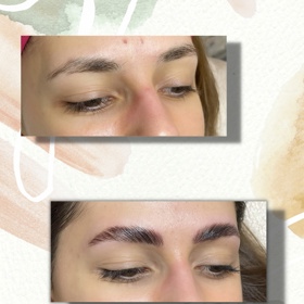 Laminace zafixuje obočí a dodá mu tvar až na 6 týdnů. Výsledek je vidět okamžitě a samotný proces je velice příjemný.