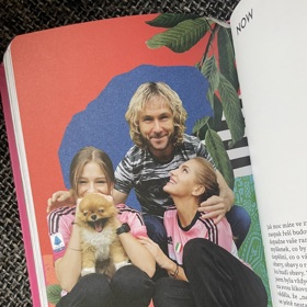 Kromě rad do života je v posledním diáři také fotka s jejím partnerem Pavlem Nedvědem. Vztah s ním ji také přivedl k tomu, že už je sedmý diář tím posledním. Chce si partnerského vztahu užívat naplno.