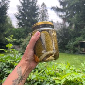 Vendula Pizingerová moc ráda zavařuje, naučily ji to maminka a babička. 