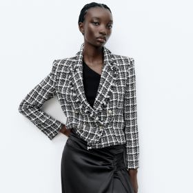 Sukně s vysokým pasem s nabíráním a uzlem na předním díle. ZARA, 699 Kč