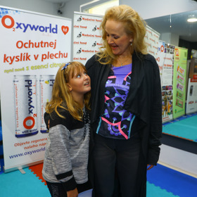 Na letošním 16. ročníku poznala Linda dívku, která pobývá v dětském domově 14 dní a na nové prostředí si teprve zvyká.