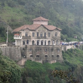 Kolumbijský Hotel del Salto byl oficiálně otevřen v roce 1928.