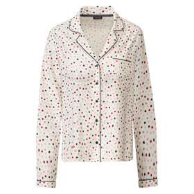 Kabátek z česané bavlny z Lidlu lze koupit samostatně, nebo i s kalhotami. 249 Kč