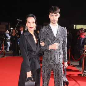 Radka a Adam Pavlovčinovi na letošním předávání cen Český Slavík.