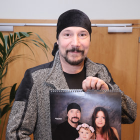 Takto to rodince sluší v kalendáři Nadačního fondu Šťastná hvězda pro rok 2023.