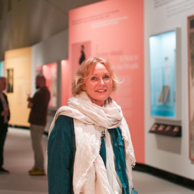 Výstavu navštívila rovněž herečka Petra Špindlerová.