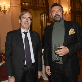 Emanuele Ridi je milovníkem vína, proto si nenechal ujít velkou degustaci, kterou pořádala italská ambasáda.