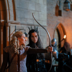 Simona Hába Zmrzlá a Natalia Germani v pohádce Princezna zakletá v čase 2.