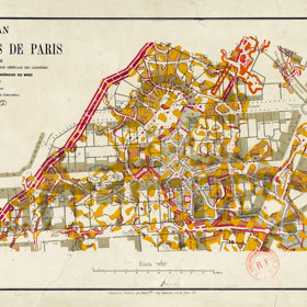 Dle plánu katakomb lze vidět, že jde o rozsáhlé prostory.