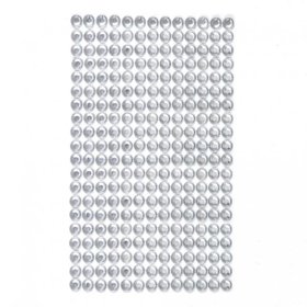 Stříbrné nalepovací kamínky. Vytvarny-shop, 36 Kč