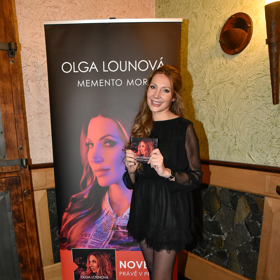 Olga Lounová má z desky Memento Mori velkou radost.