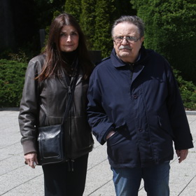 S manželkou Miluší Voborníkovou, která prý dbá na jeho dobrou kondici.