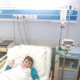 Daniel prodělal hypoglykemický šok a skončil v nemocnici.