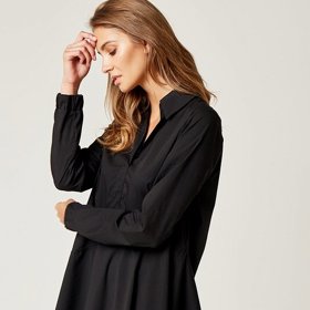 Černá asymetrická košile. Lumide, 1 087 Kč