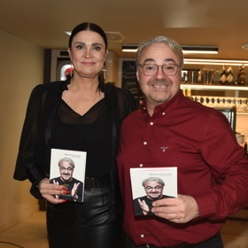 Mahulena nedávno pokřtila knihu svého kolegy a kamaráda Martina Zounara, který během dvou let dokázal zhubnout 20 kilo.