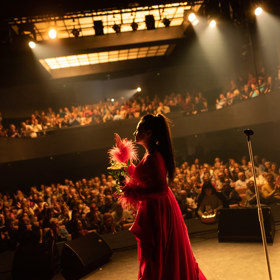 Vánoční koncerty Lucie Bílé mají magickou atmosféru.