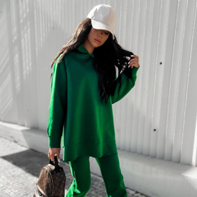 Pohodlně a stylově v zeleném kompletu od značky Erika Fashion. 1 589 Kč