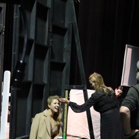 Nálada během focení byla uvolněná a přátelská.