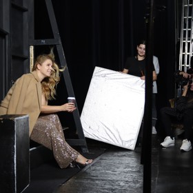 Kateřina Kněžíková pózovala fotografce Lucii Robinson.