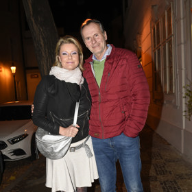 Na křtu kalendáře Proměny 2023 se Marika zapovídala také s Marianem Rodenem.