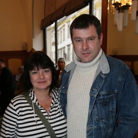 Denisa Bartůňková a její životní partner, režisér Jiří Sequens mladší.