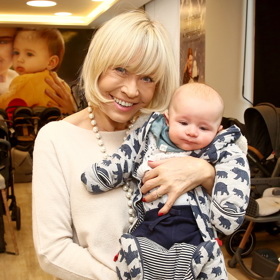 Vnoučata má Jana Švandová celkem čtyři. Poslední přírůstek do rodiny přibyl Janě Švandové v roce 2021. Na snímku vnuk Orren. 