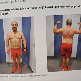 Martin Zounar cvičí pod dohledem osobního trenéra Jakuba Prchala.