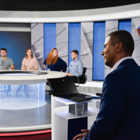 Ve studiu zasedli během zkoušky náhradníci za pozvané hosty.