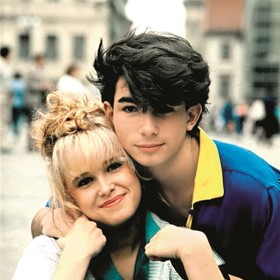 Mariana Slováková Konečná ve své nejslavnější roli Evy ve filmu Discopříběh.