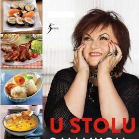 U příležitosti oslav Hanka vydává v reedici svoji kuchařku U stolu s Hankou Křížkovou.