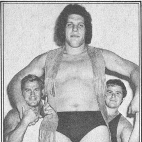 André René Roussimoff byl od pohledu pořádný silák. 