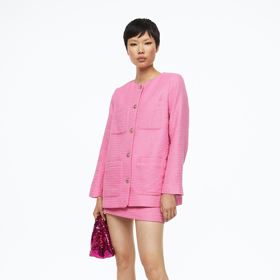 Bunda z buklé H&M, 999 Kč