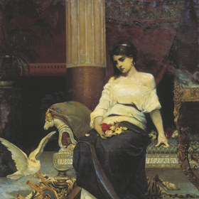 Jelikož měli Římané přirozeně tmavší pleť, hlavním úkolem bylo její zesvětlení. Na obličej se nanášel bílý prášek s křídou nebo s přísadami, které se používaly na bělení stěn. K mání byl také bílý krém obsahující jedovaté olovo. Proč to všechno? Přeci kvůli blahobytu. Kdo byl bledý, podle všeho nemusel pracovat venku na slunci, tudíž měl peníze na to, aby si nakoupil dostatek otroků. Šlo o společenskou prestiž.