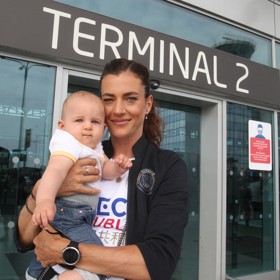 Kristiina Mäki je šťastnou maminkou dvouletého syna Kaapa. 