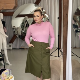 V silnější postavě se cítím dobře, jsem se sebou spokojená a už dávno nemám myšlenky na hubnutí na "modelkovské" míry.