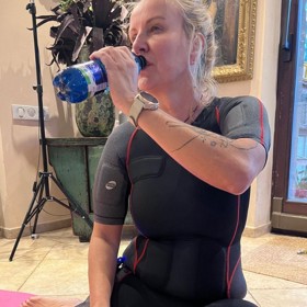 Vendula Pizingerová má do nového roku jasné předsevzetí, trošku zhubnout a zformovat postavu.