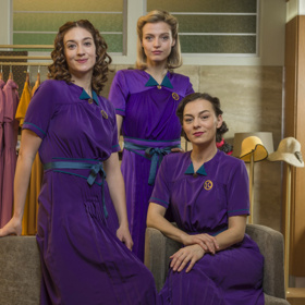 Hvězda seriálu Zlatá labuť (zleva): Marta Dancingerová, Simona Lewandowská, Beáta Kaňoková.