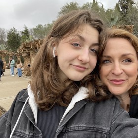 Terezie Tománková se svou dcerou Emou.