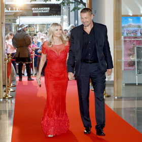 Režisér Petr Jákl s manželkou Romanou.